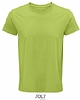 Camiseta Organica Hombre Crusader Sols - Color Verde Manzana